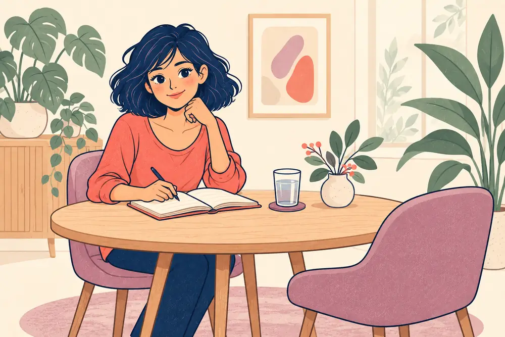 Une praticienne prend place à sa table de consultation, illustration de la soirée 1 du sommet LiveMentor sur la légitimité